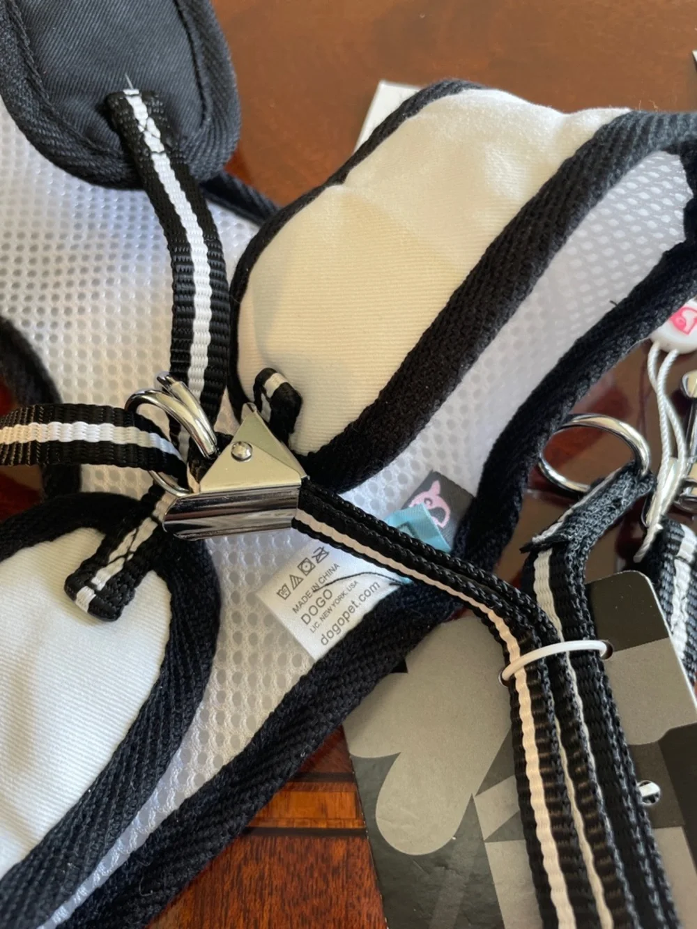 Dogo easily Bowtie harness. Size Large with matching leash.